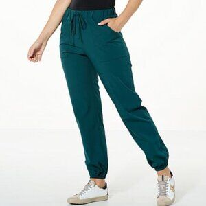 Curations x Nicole Hickl Black Lightweight Jogger Pull On Drawstring XL